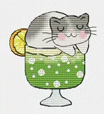 [Mini Special Propert Line Set] Печать Cross Stitch великолепный сезон 9 Рисунок 9 Рисунок Фигура Полный набор