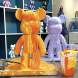 Окрашенная кукла, игрушка, DIY, популярно в интернете, граффити