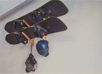 ESNOW wooden board produced snowboard bracket Snowboard bracket surfboard pylons