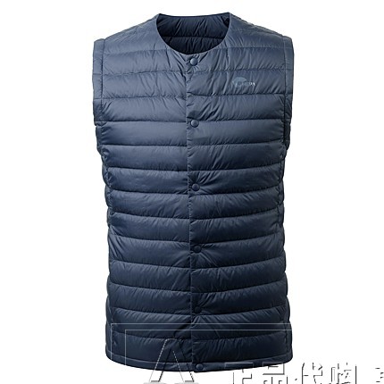 NEPA Hàn Quốc mua 18 mùa đông nam ngoài trời nhẹ nhàng đơn giản ngỗng ngực xuống áo ấm 7E51304 - Áo thể thao áo khoác ba lỗ nam