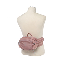 K2 Korea 22 spring summer male and female lovers mesh belt breathable double zipper outdoor diagonal satchel purse