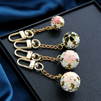 Колокольчик, брелок, ключи от машины с застежкой, подвеска