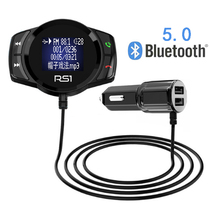 Center console Multi-function car MP3 player Bluetooth receiver Car listening to music Plug-in truck charger