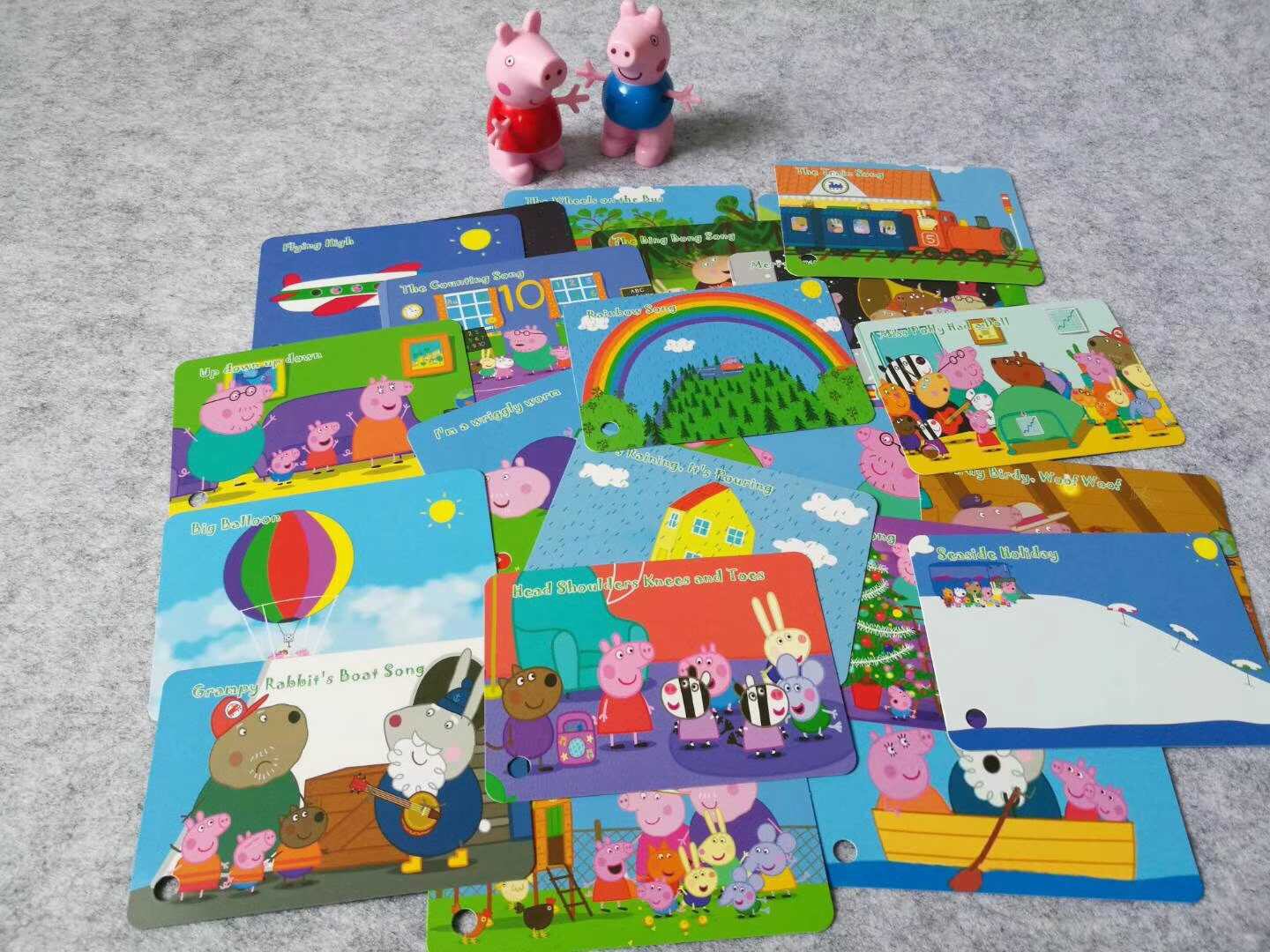 Pink Pig Little Sister Little Piggy English Song Points Read 30 Zhang's small Got Talent TA Kami straight contact to read