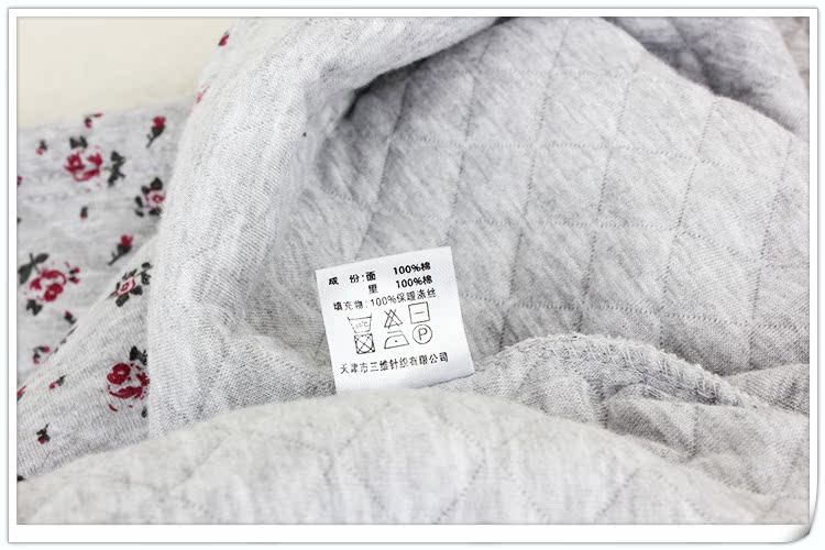 Áo nịt ngực cho phụ nữ trung niên và cao tuổi, đồ lót ba lớp có đệm lót quần áo mùa thu cotton bà ngoại mở nút trên cùng áo lót nữ