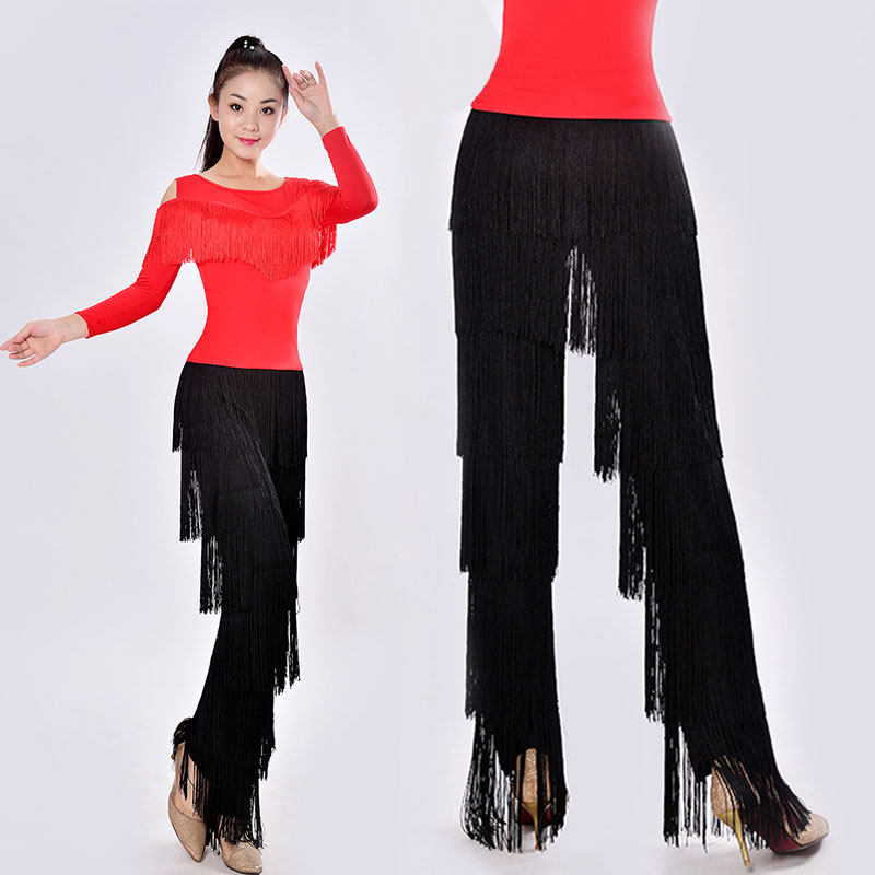 Latin dance soda pants suit adult friendship dance Chachagiteba pants square ladies dance pants summer