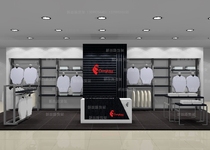 Background Wall wooden shelf shoe support outdoor shoe rack shopping mall exhibition rack clothing rack Image Wall Crystal word