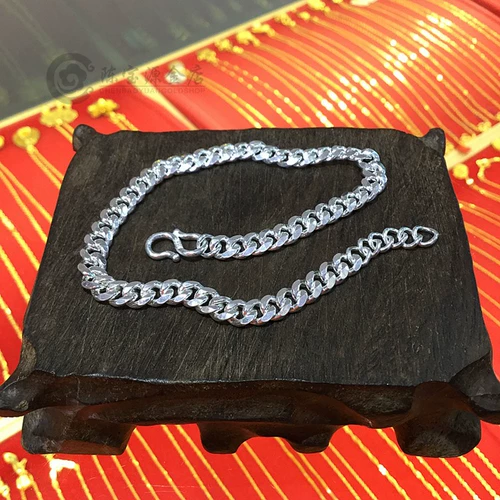 Классический индивидуальный браслет на ногу подходит для мужчин и женщин, колокольчик, серебро 925 пробы