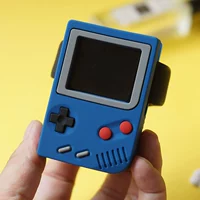 Синяя игровая приставка