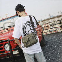 2022 New Mens Sails Buns Bag Fashion Trends Men Retro Single Shoulder Backpacks Han Edition Casual Students Slanted Satchel