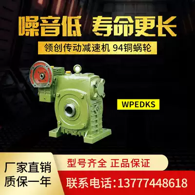 WPEDKA(S) WPWEDKO WPWEDK two-stage Turbo Worm reducer vertical transmission hollow shaft
