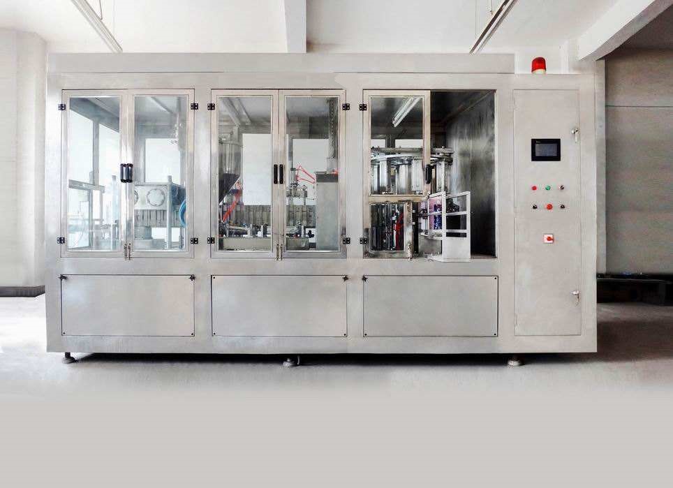Cream Carbonated Drinks Milk Roof Box Filling Machine Juice Roof Type Cardboard Box Filling Capers