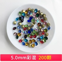 5,0 мм цвет смешанный 200 (без белого алмаза)