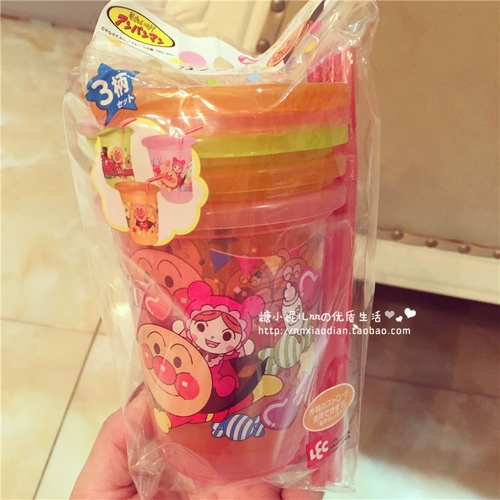 Японский детский динозавр для принцессы, стакан, Анпанман, принцесса Эльза, 3 шт