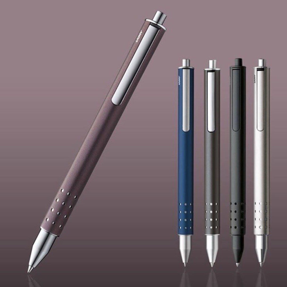 German LAMY Lingmei Swift Speed Fog Black Pole Tobacco Grey Racing green Baeball pen Signature pen