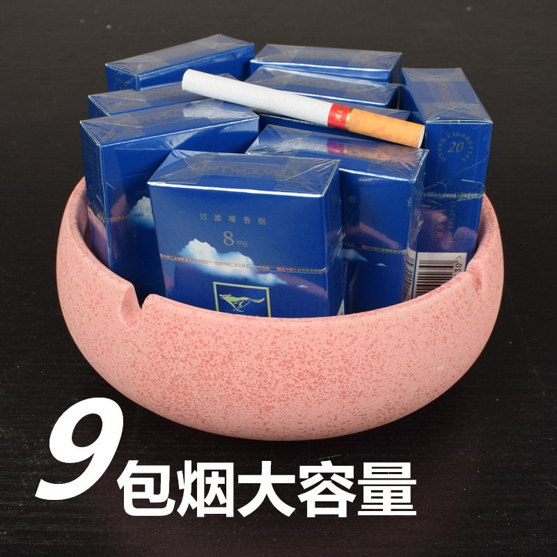 Large Number Creative Personality Ceramic Ashtrays Home Living Room Sloth People Multiperson Special Trend Multifunction Practical Smoke Cylinders-Taobao