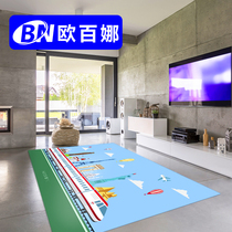 Oberna Chaochao brand custom pvc living room mat bedroom bedside anti-skid mat basketball sports style coffee table floor mat