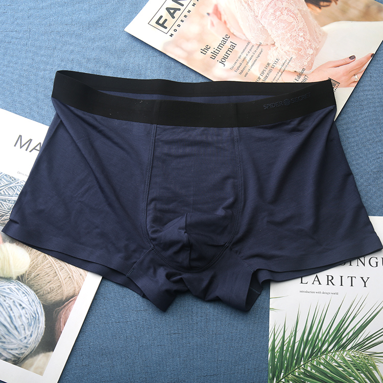 3 Gửi 1 Spider bí mật Mens Panties Mordale mềm nghi Stylish Plain Màu Mens phẳng quần Unduminsed 5147.