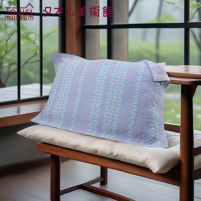 Xicaier Art Museum Pillow Towel - Wide Towel for Home Use, Pure Cotton, Multi-Layer Gauze, Terry, Soft, Comfortable, All-Cotton, Absorbent