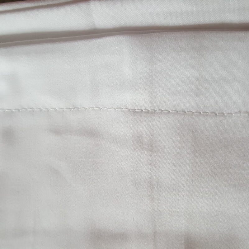Khách sạn khách sạn cotton trắng vỏ gối bông rộng phong bì satin vỏ gối khách sạn bộ đồ giường lanh gối kim đan