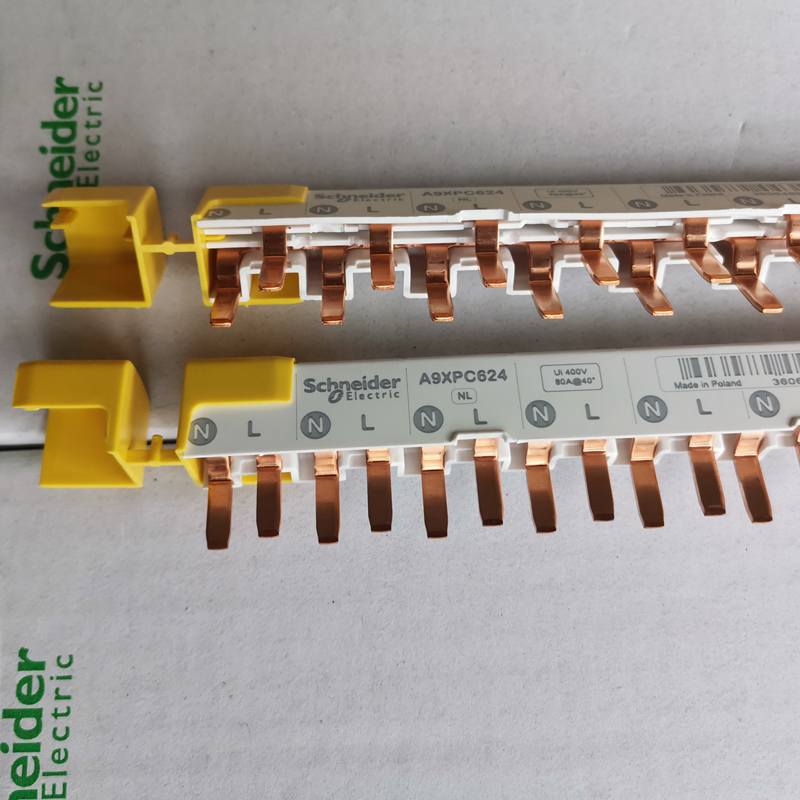 Schneider DPN Converter Distribution 1P N copper row 24 bit comb master plate A9XPC 624 replace 21503