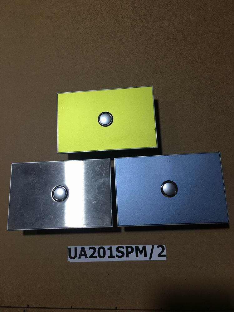 Secondhand Colours Chwins ULTII UA201SPM 2 switch panels with three colours A222