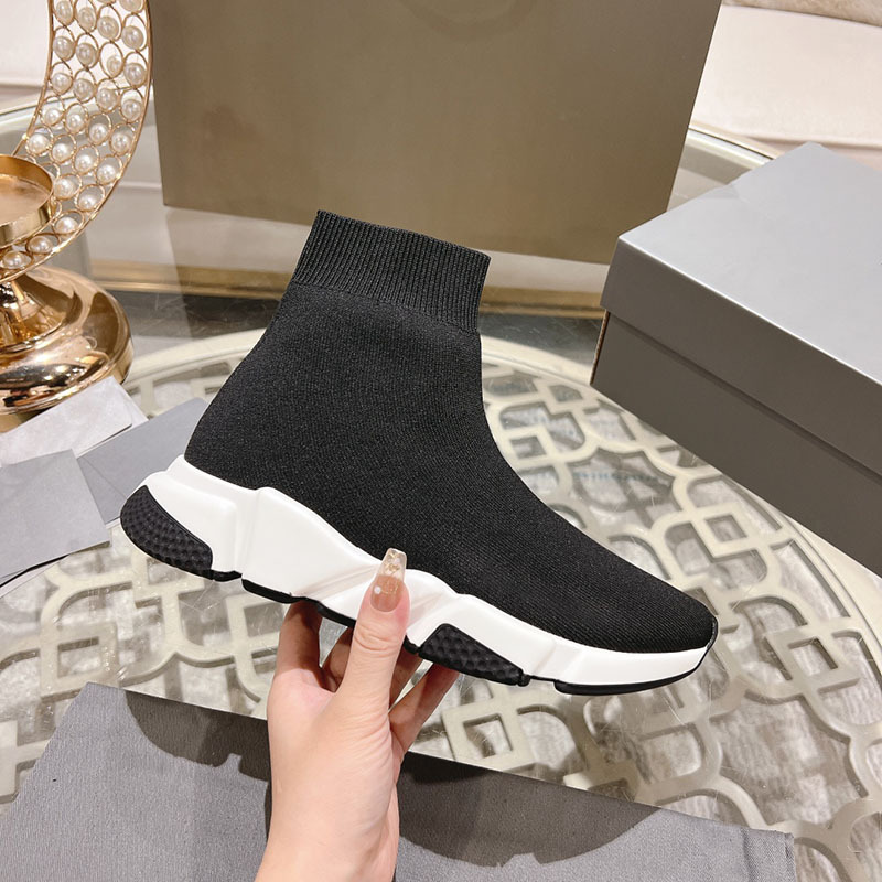 Classic Paris High-Top Sock Shoes for Women, Casual Breathable Fly-Knit Elastic Shoes, Thick-Soled Sneakers, Couple's Slip-On Shoes for Men Classic Paris High-Top Sock Shoes for Women, Casual Breathable Fly-Knit Elastic Shoes, Thick-Soled Sneakers, Couple's Slip-On Shoes for Men