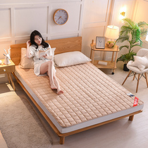 Cotton mattress thin 1 8m bed soft mattress 1 5m single tatami mat back protection mat double folding non-slip