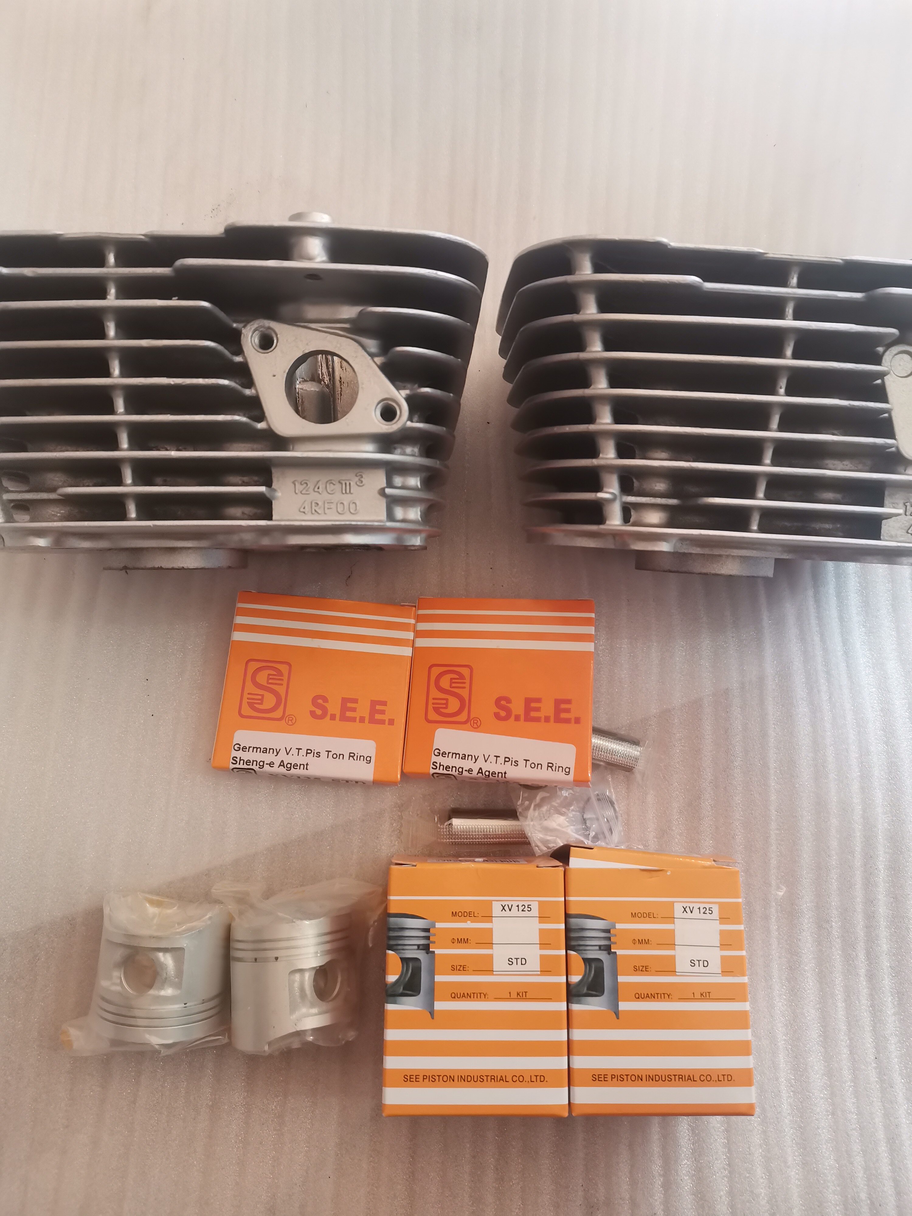 Yamaba King Prince 125 Yamaba XV125 original cylinder assembly cylinder piston piston ring