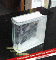 Edge glass brick bathroom partition living room background wall factory direct sales shock madden high-quality counter recommendation