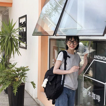 (Spot) loyal dog Small eight pear-shaped homemade-17-year-old mind summer new product multi-color slim thin short sleeve t-shirt