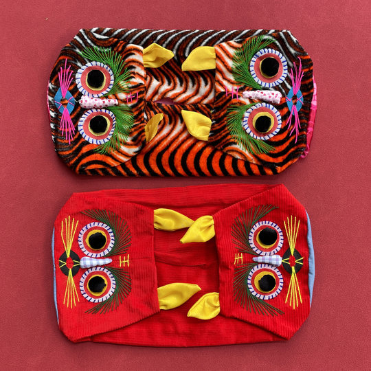 Loka cloth tiger toy tiger head pillow pillow case