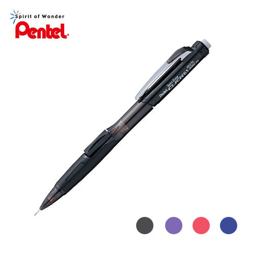 Pentel sent on side by type automatic pencil PD275 with telescopic eraser click upscale automatic pencil