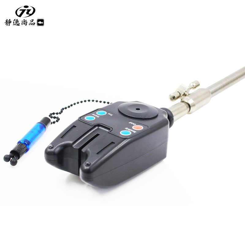 Quiet European-style sea pole bracket fishing siren combined C throw rod electronic siren with sea-lever bell