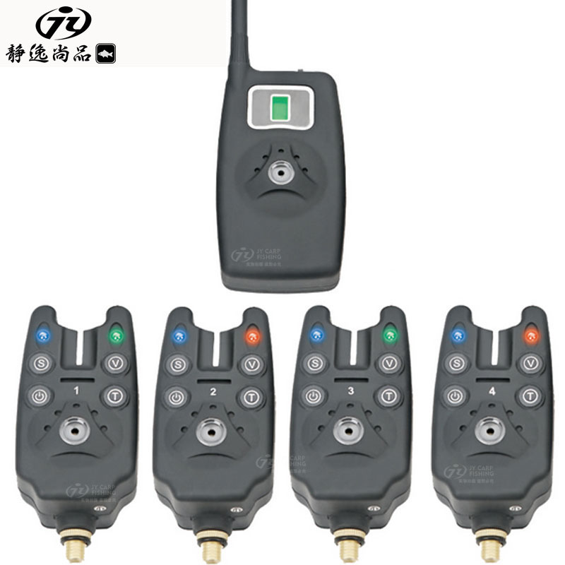 Jingyi European style Kudiao electronic wireless fishing alarm JY-19 high-quality bracket type alarm can be customized