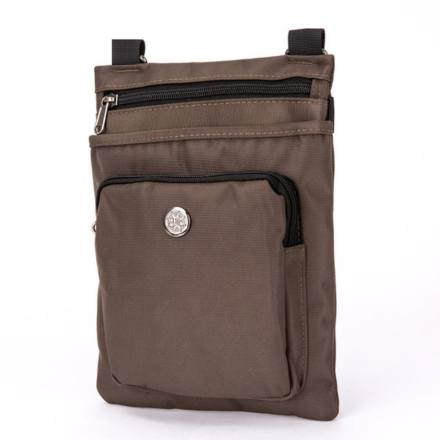 ກະເປົາເປ້ຜູ້ຊາຍ Crossbody ຂະຫນາດນ້ອຍ Water-Repellent Oxford Cloth Multi-Function Casual Bag 2020 New Solid Color ຄວາມຈຸຂະຫນາດໃຫຍ່ຂອງແມ່ຍິງ