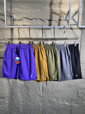 5032 Summer men's Breathable stretched-waist versatile, simple and loose shorts