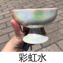 Rainbow Water Ceramic Glazed COLOR PEARL LIGHT SEVEN COLOR GOLD POLAR LIGHT COLOR LASER ELECTRO-OPTIC GLAZE ELECTRIC KILN FIVE COLORS