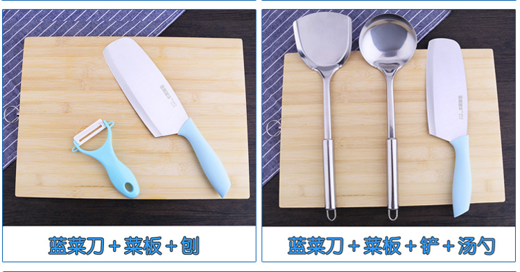 Bộ dao nhà bếp kết hợp bộ bếp bổ sung bộ thực phẩm nhà bếp Bộ dao bếp nhỏ đầy đủ bộ bếp inox nồi hấp