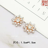 2# 10 маленькие цветочные ядра с бриллиантами