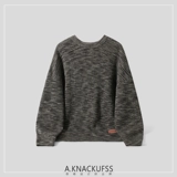 Слабый мао ​​Sa Akknackfuss Designer Brand Brand Brand Brand Brand Retro Loose Slogan Liting Sweater Man