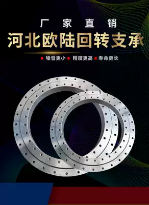 Continental internal teeth new large and small rotary support support turntable bearing with tower crane fog cannon spreader