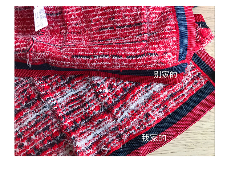 2018 Nhật Bản khí chất nhỏ Slim áo ngắn top Tweed chic gió in áo ngắn nữ thủy triều áo khoác da nữ