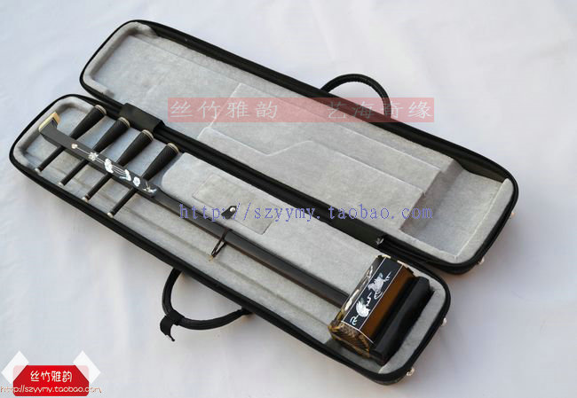 Mongolian musical instrument professional black sandalwood tenor for four hut