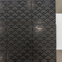 200*200 all-ceramic black retro tiles kitchen bathroom balcony entrance hall floor tiles kitchen and bathroom wall tiles
