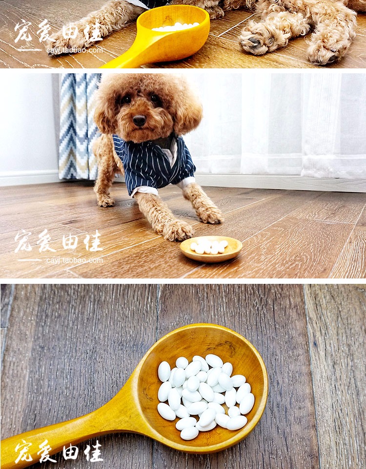 Dog dê sữa canxi máy tính bảng con chó xương sửa chữa canxi taidijinmao con chó trưởng thành pet dog sức khỏe sản phẩm dinh dưỡng Sữa bột cho chó con mới đẻ