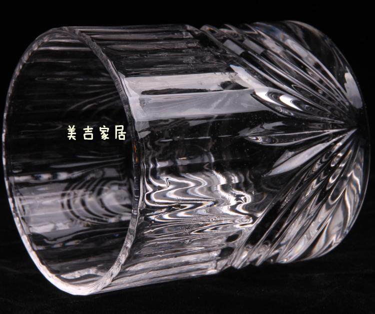 Promotion Creative Crystal Lead-free Glass Whisky Cup Large thick juice glass
