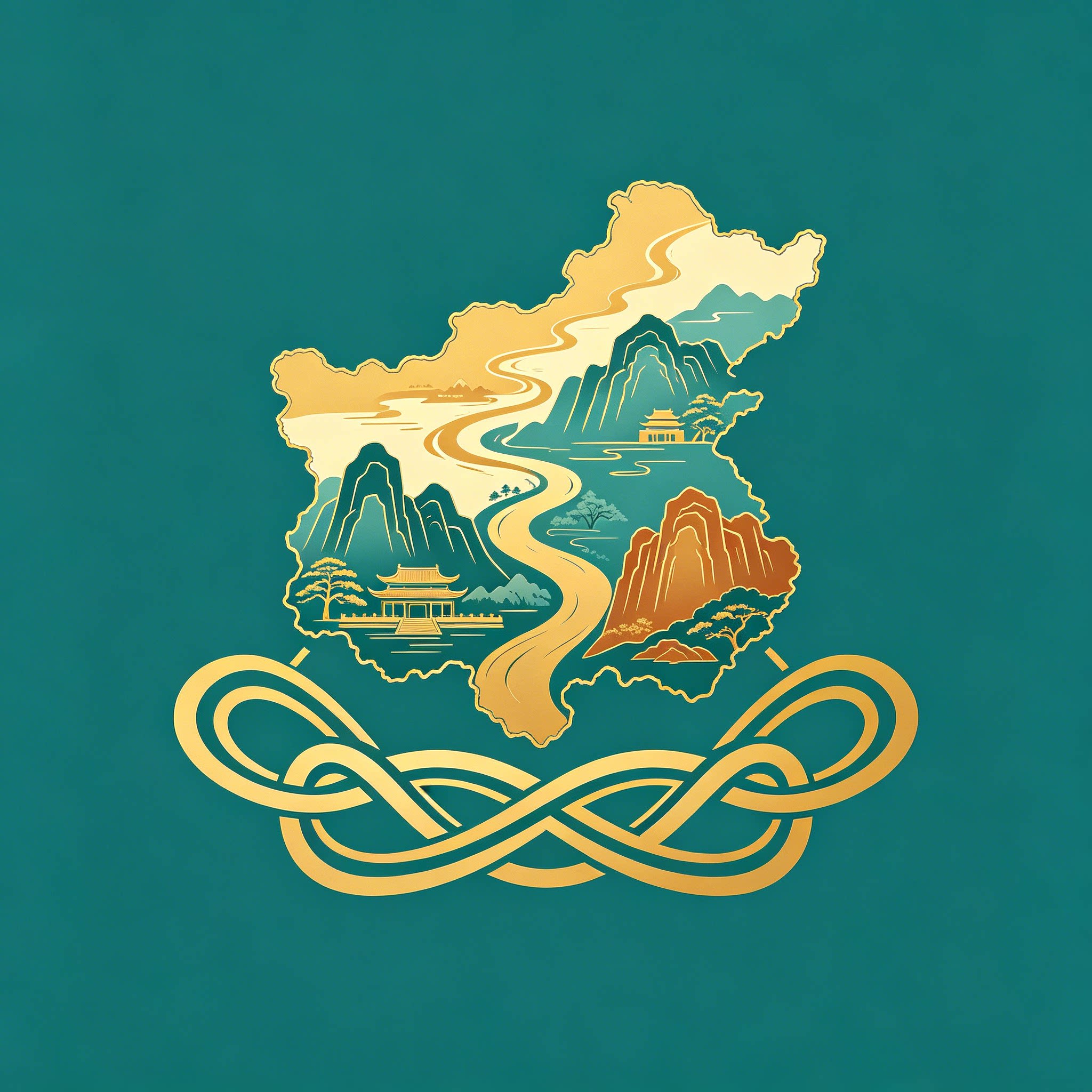 中原大地甄选的LOGO