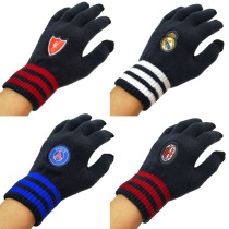 Chelsea Liverpool Real Madrid Juventus Milan Autumn - Winter Football Training Warm - plus - plus gloves