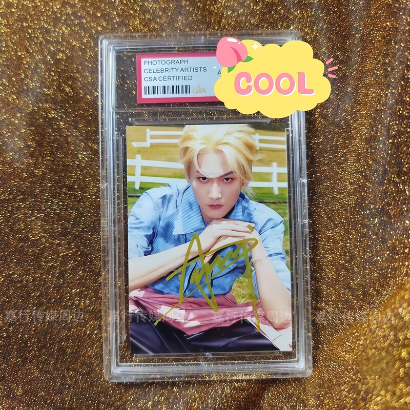 Zhou Keyu's Autographed Photo Merchandise 3inch Official Authentic Zhou Keyu Signature Card Small Card Fan Gift Zhou Keyu's Autographed Photo Merchandise 3inch Official Authentic Zhou Keyu Signature Card Small Card Fan Gift
